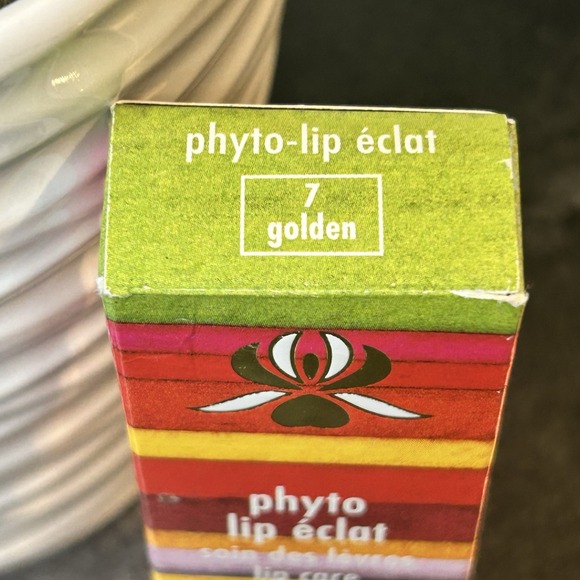 NEW Sisley Phyto Lip Eclat Care Lipgloss - 7 GOLDEN Full Size HTF - Picture 5 of 13